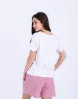 HS 104- Stripe Short Comfort Pajama Set
