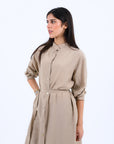 Belted Shirt dress