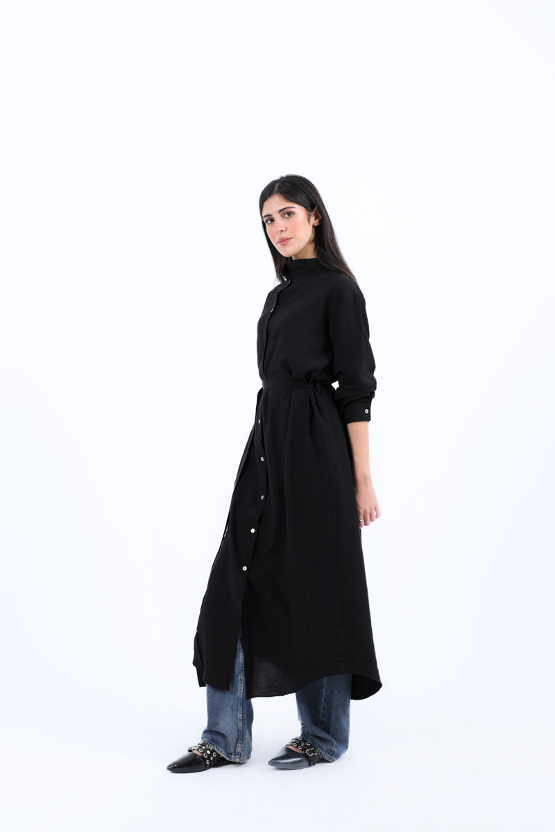 Belted Shirt dress