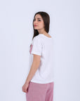 HS 103- Stripe Pants Comfort Pajama Set