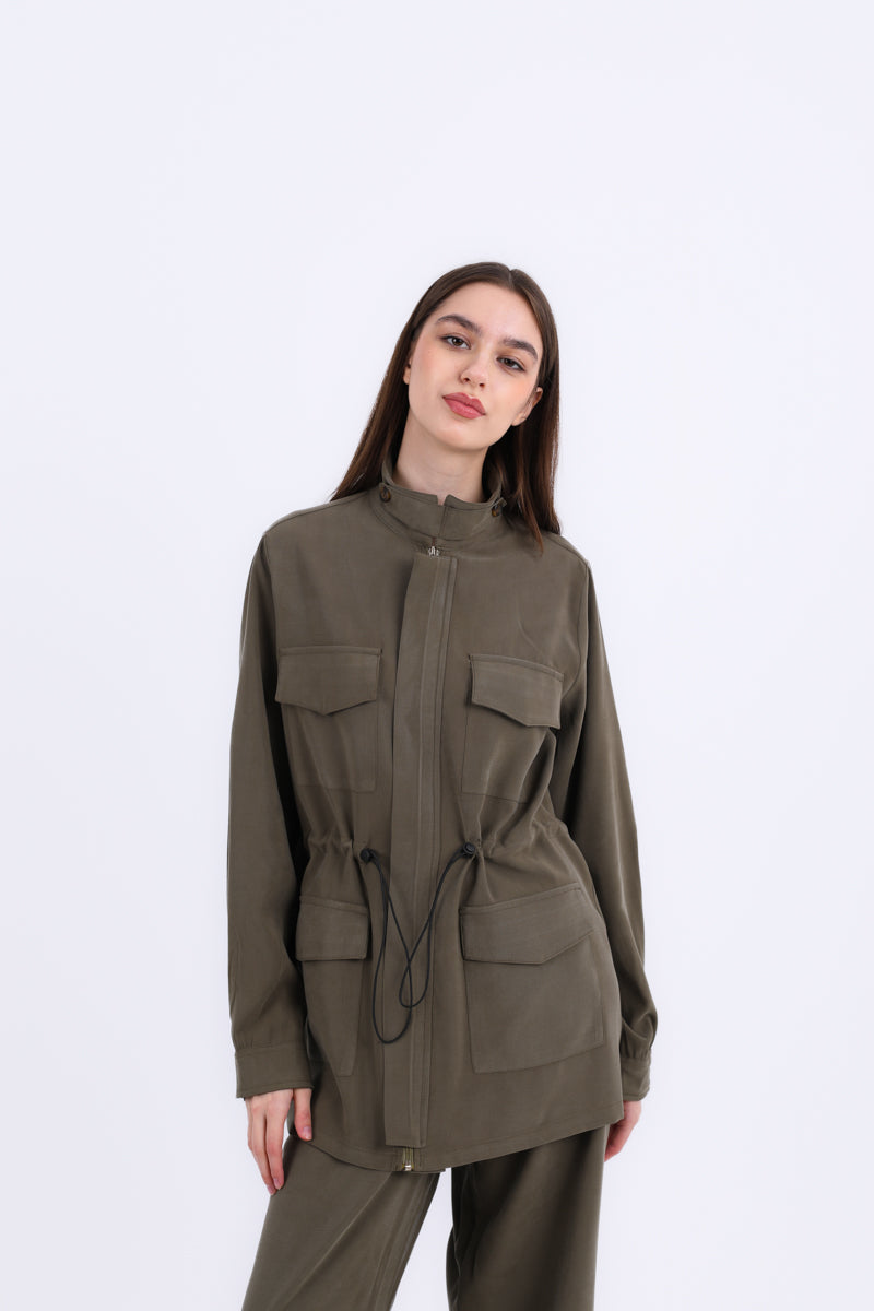 Modest Elastic Set with Pockets