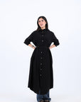 Belted Shirt dress