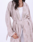 Blush Bloom Trench