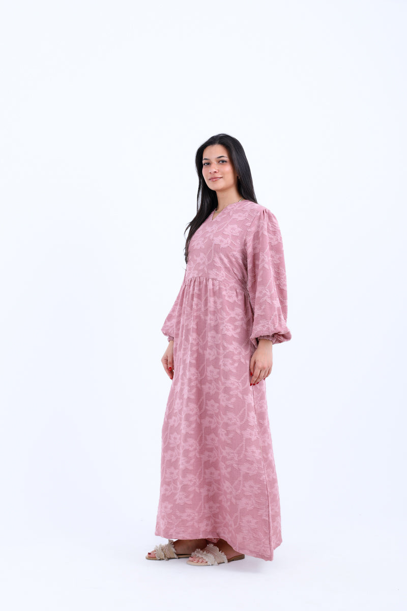 Soft Floral Flow Dress