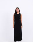 Sleeveless Cotton Basic Dress