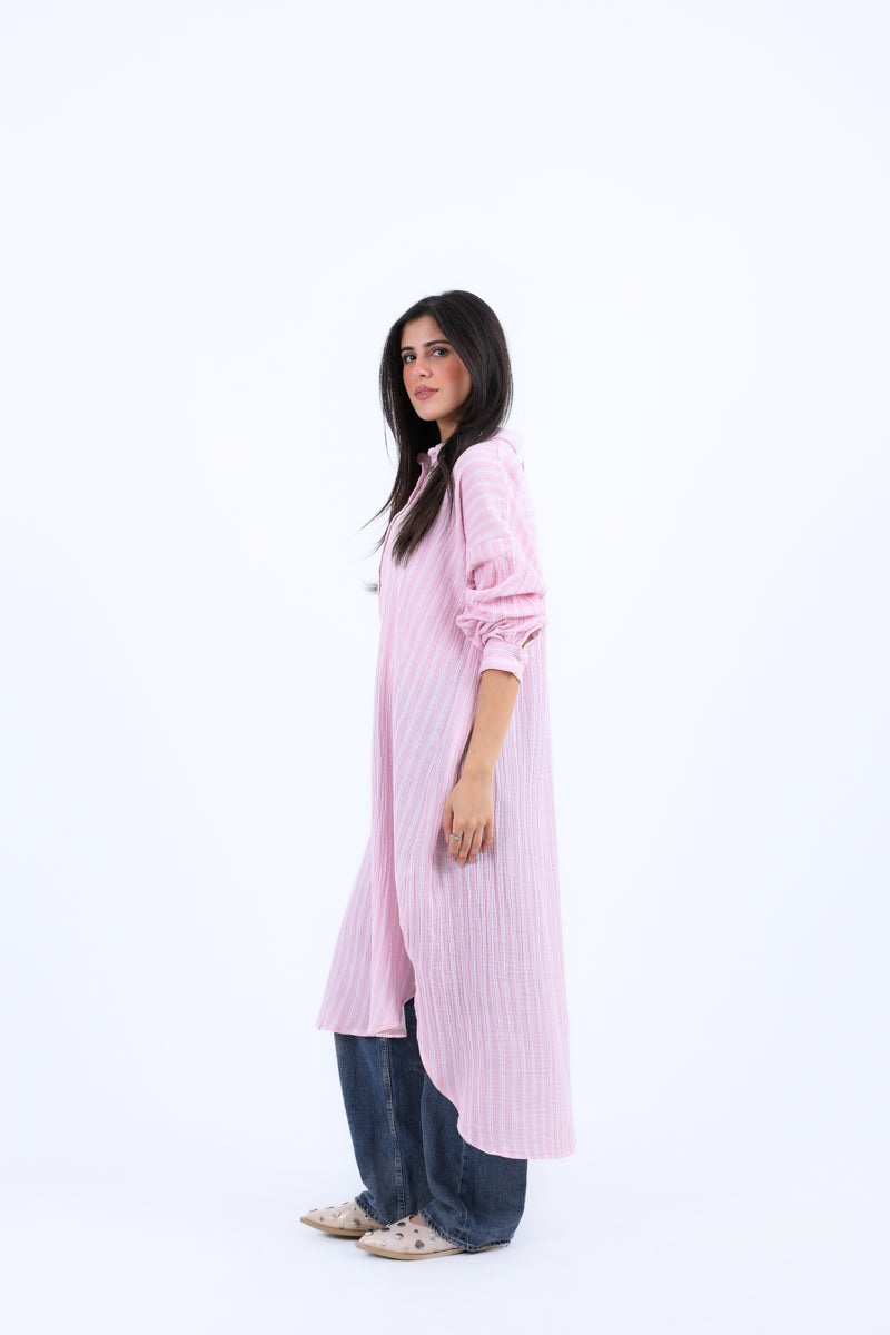 The Soft Stripe Maxi