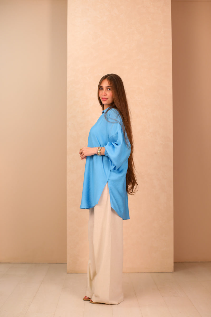 Oversize Buttons Shirt