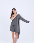 Hs 106- Cotton Pajama Set – 4 Pieces
