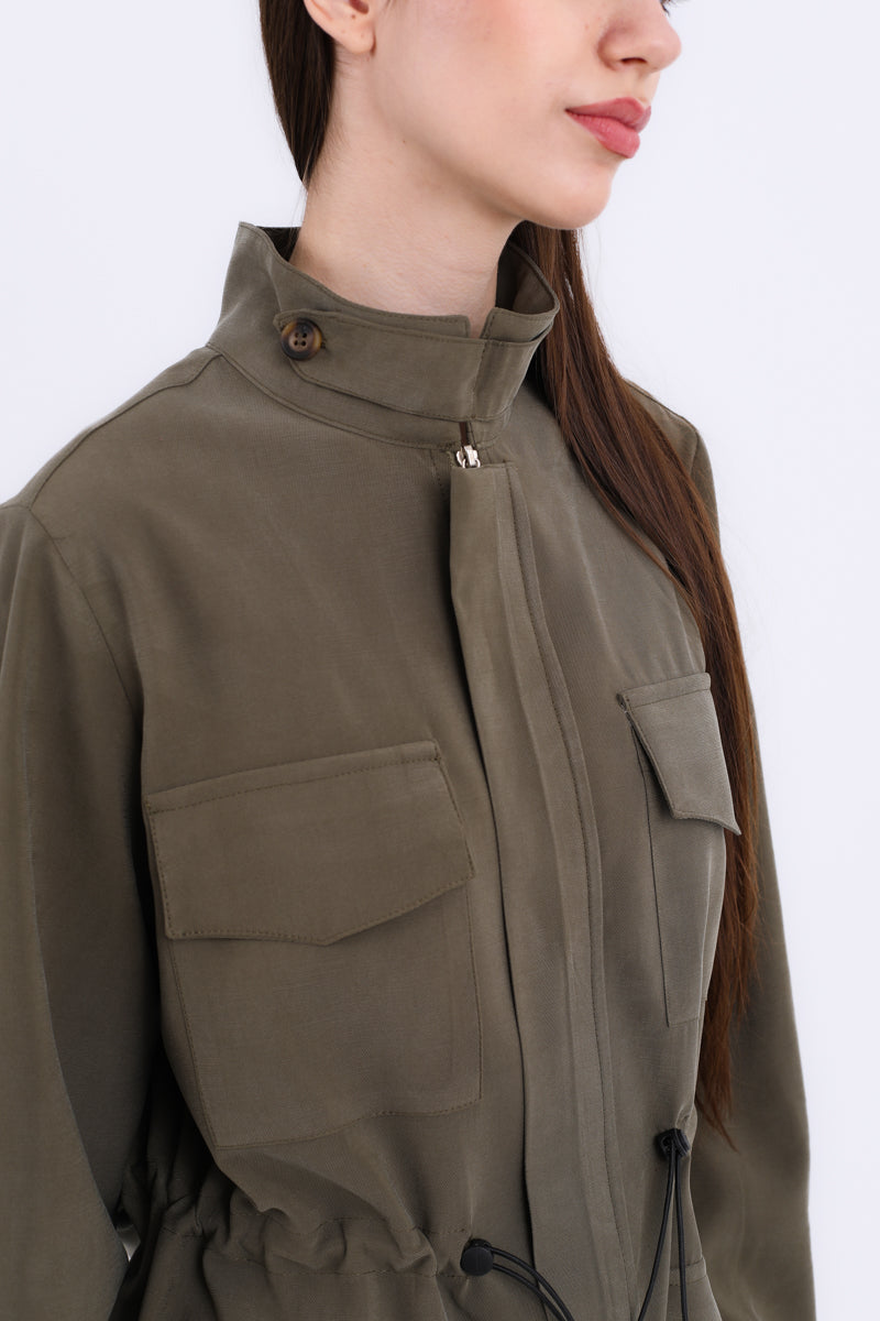 Modest Elastic Set with Pockets