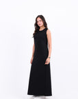 Sleeveless Cotton Basic Dress
