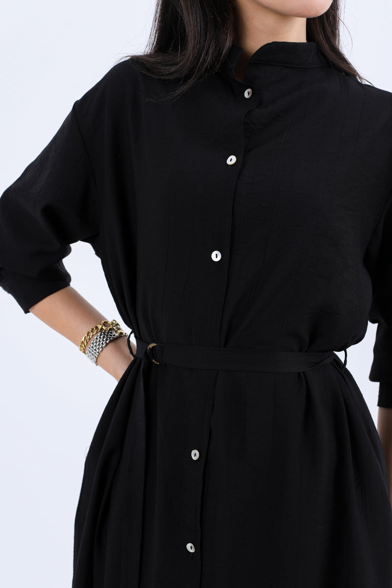 Belted Shirt dress