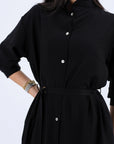 Belted Shirt dress