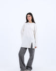 Side Buttons Basic Shirt