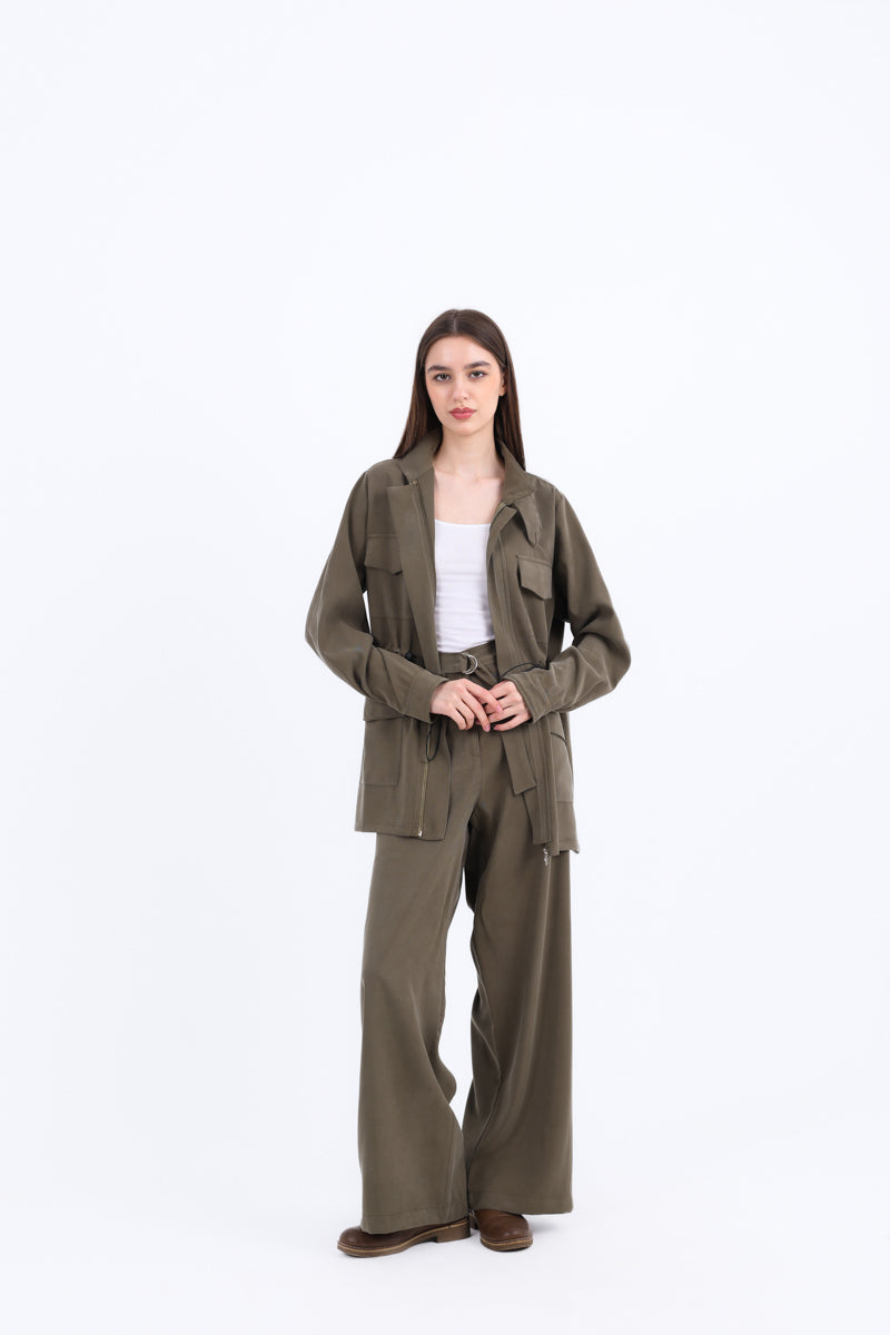 Modest Elastic Set with Pockets