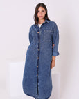 Denim  Dress Shirt