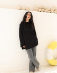 Side Buttons Basic Shirt