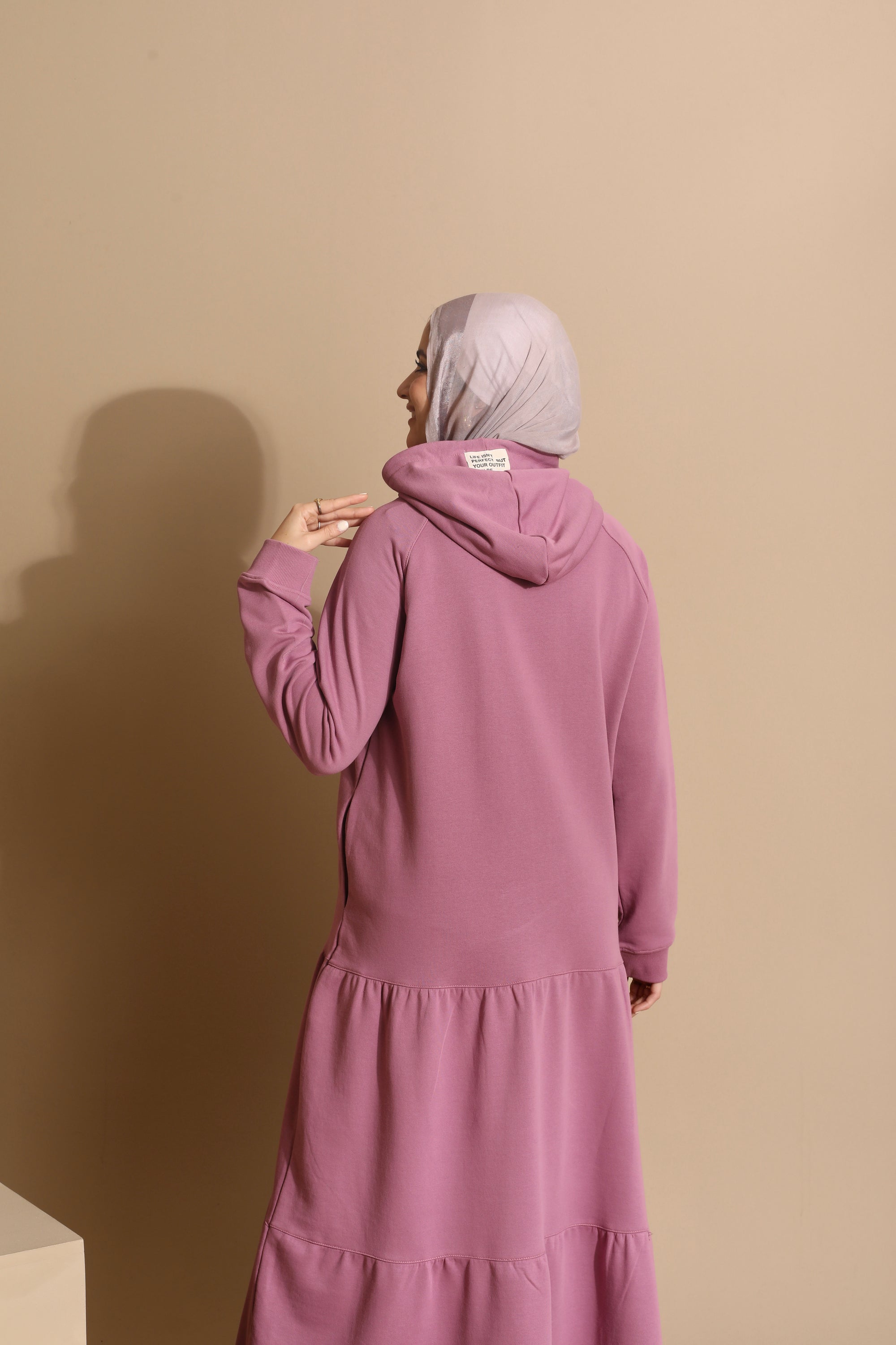 Milton Dress With Cape show