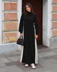 High Neck Knit Dress