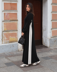 High Neck Knit Dress
