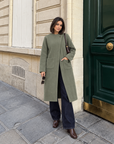 Side Button Coat