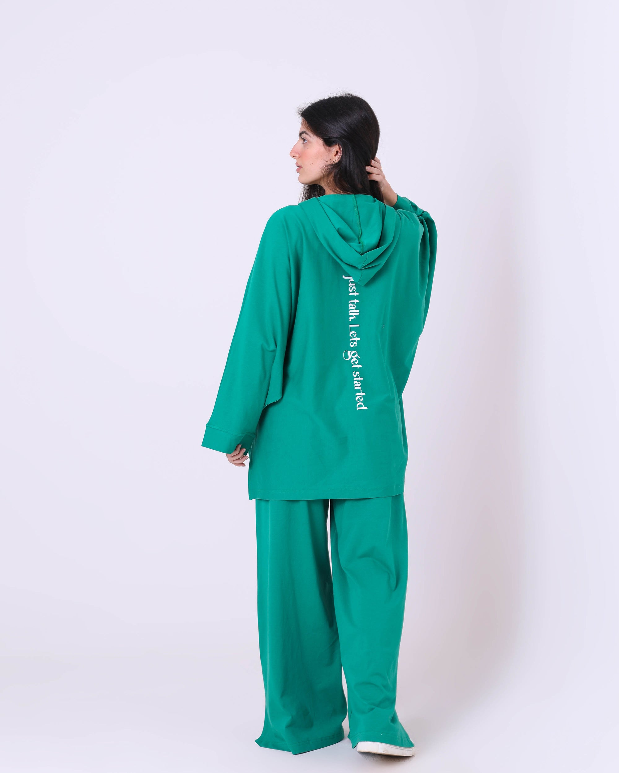 Back Printed Cotton T-Shirt