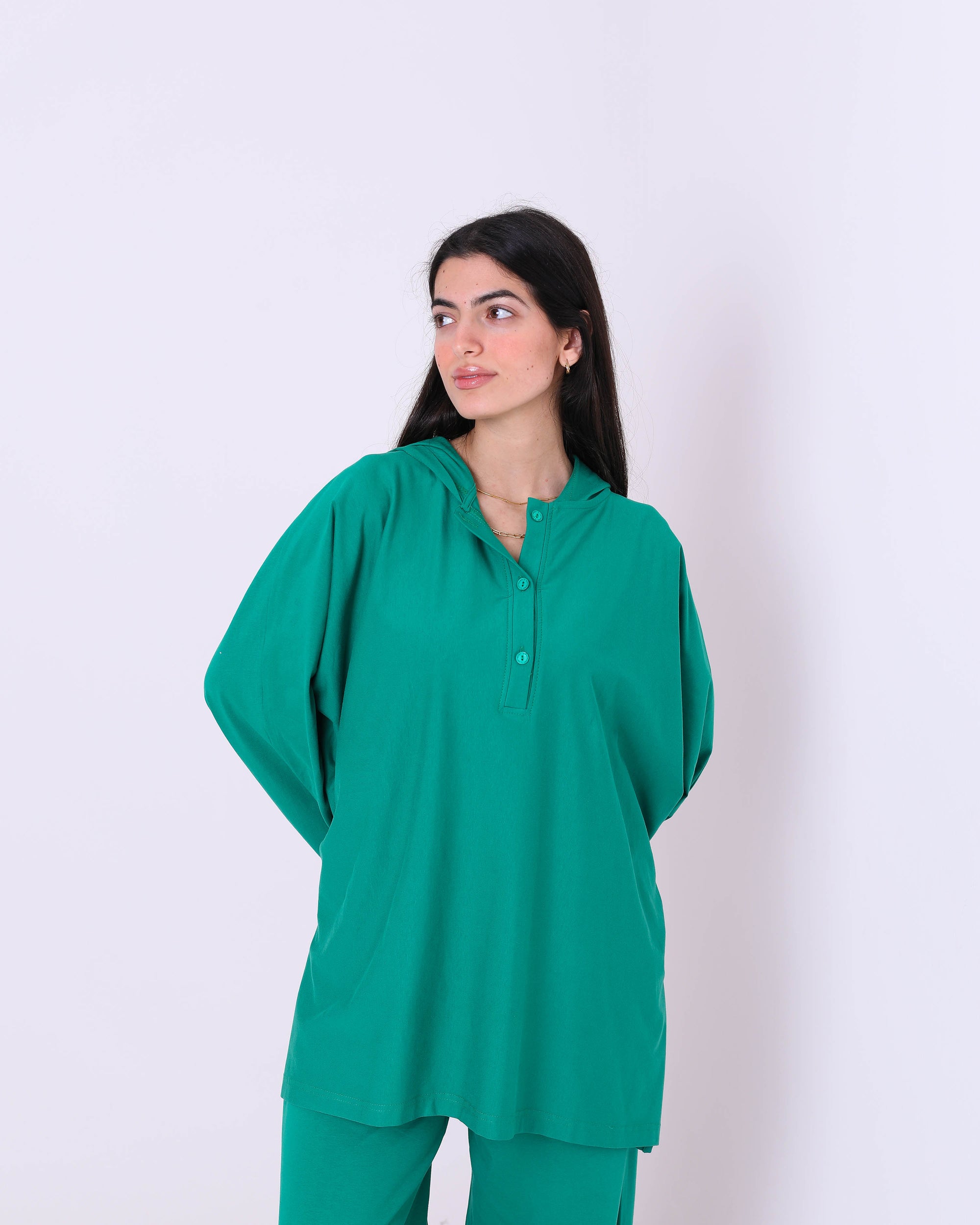 Back Printed Cotton T-Shirt