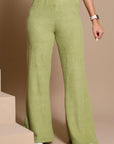 Knitwear Wide Leg Pants