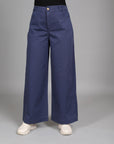 Wide Leg Gabardine Pants B13/3