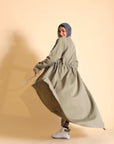 Gabardine Abaya W520
