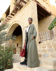 Gabardine Abaya W520
